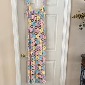 Elliatt Elsie crochet dress size XS
